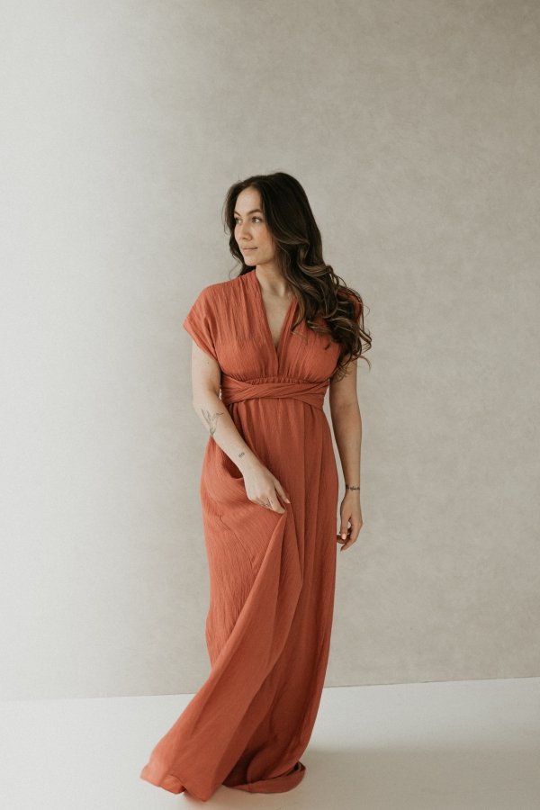 Infinity Dress - Rust