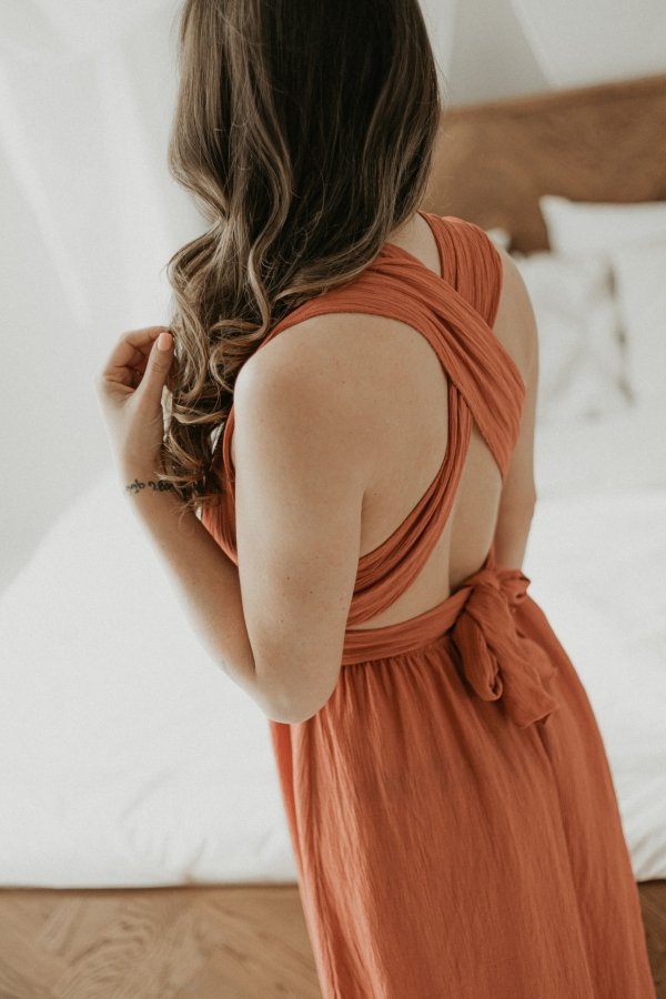Infinity Dress - Rust