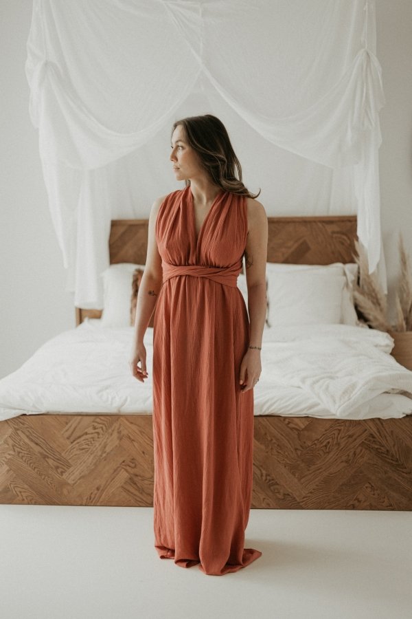 Infinity Dress - Rust