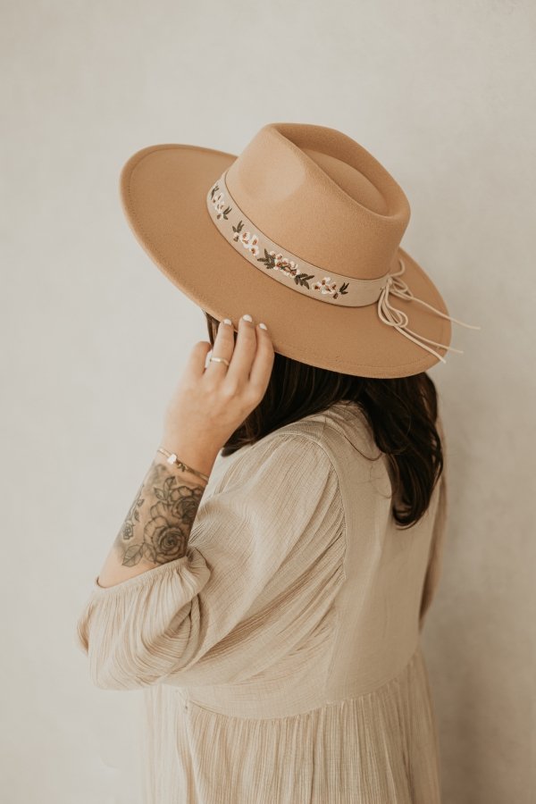 Flora Hat - Beige