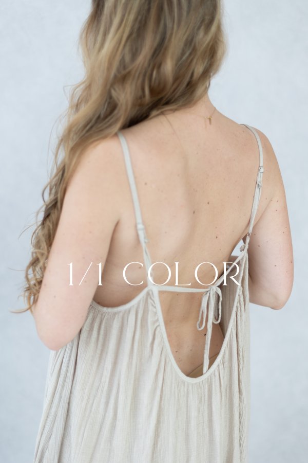 Gaia Dress - Taupe