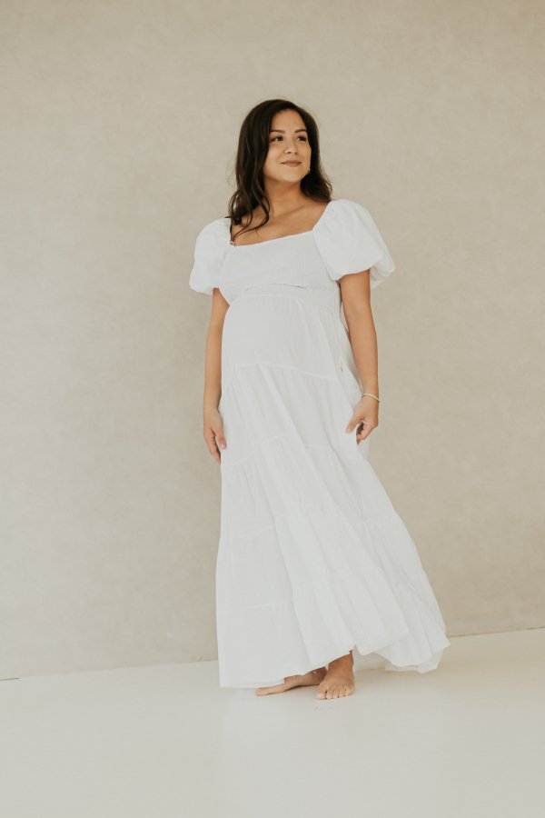 Nanna Dress - White