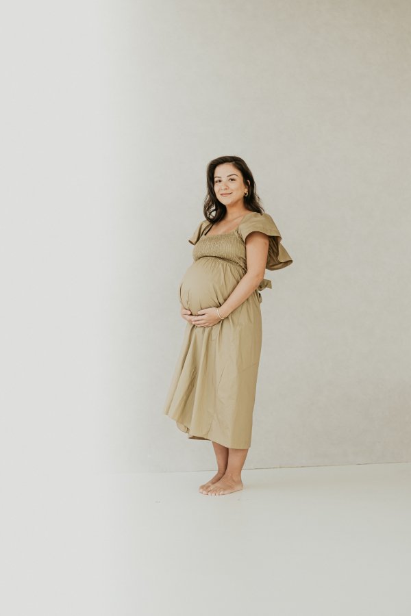 Ate Dress - Taupe