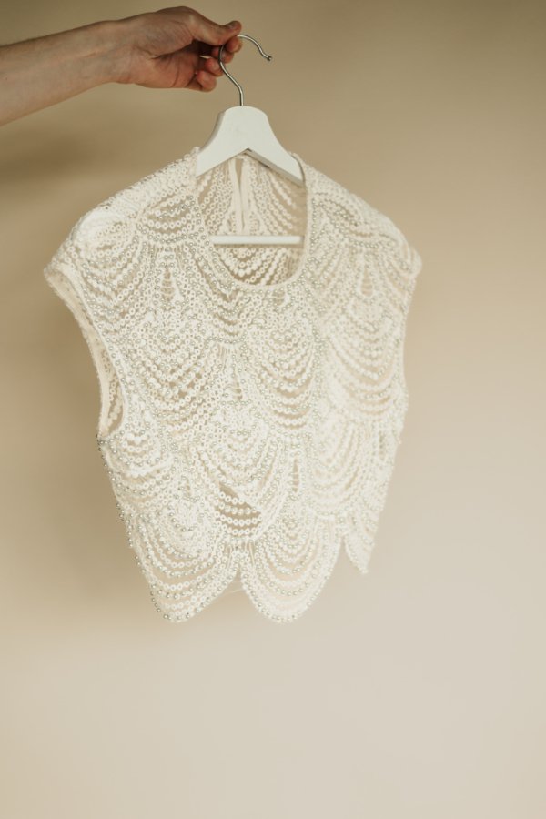 Parvati Pearl Couture Top