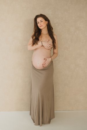 Vesna Maxi Skirt - Taupe