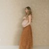 Iris Fairytale Ruffle Maxi Skirt - Choco