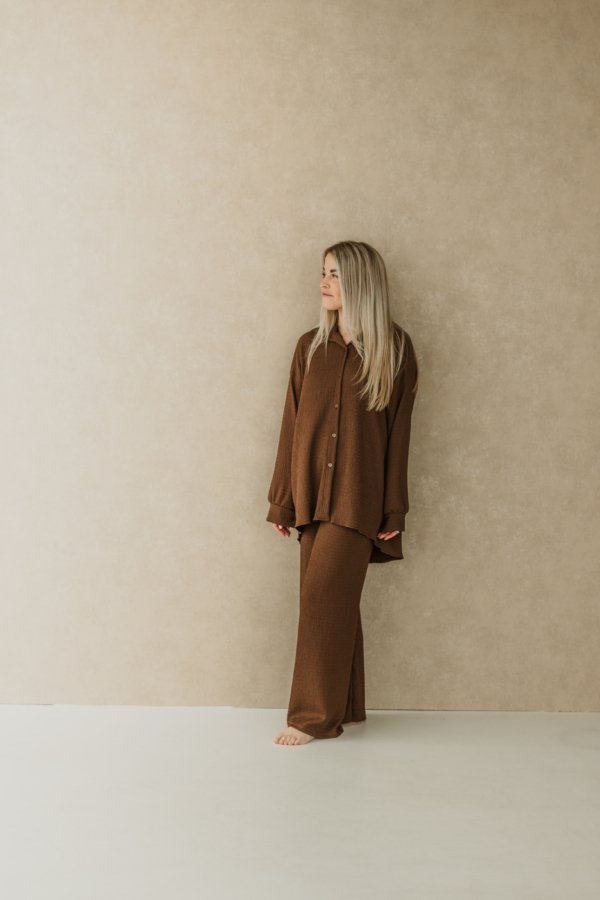 THE MOM SUIT - Brown