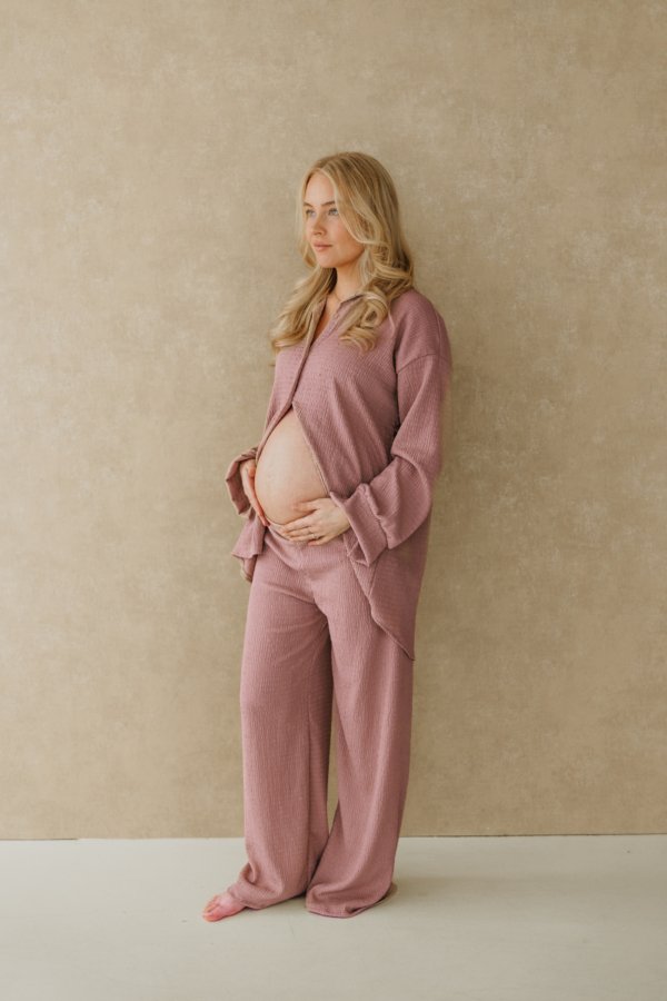 THE MOM SUIT - Blush Pink