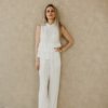 THE RUFFLE SUIT - White