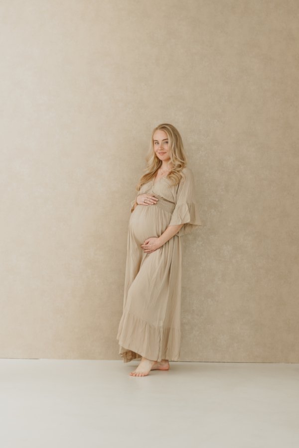 Arvida Maxi Dress - Beige