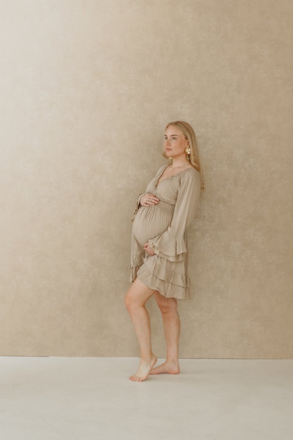 Arvida Dress - Beige