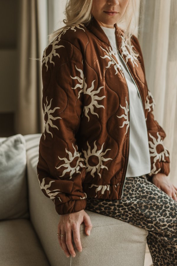 Sunset Bomber - Brown