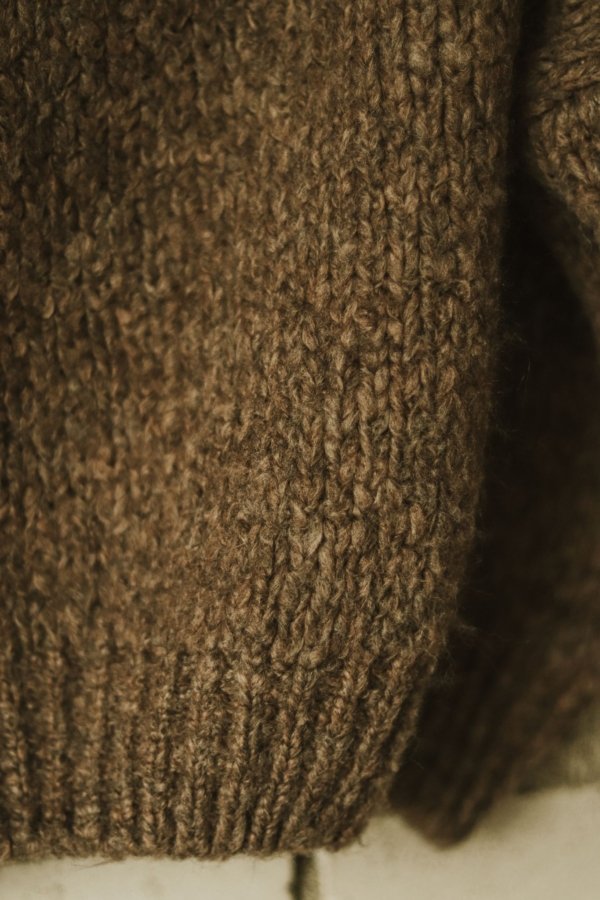 Luna Oversized Sweater - Brown